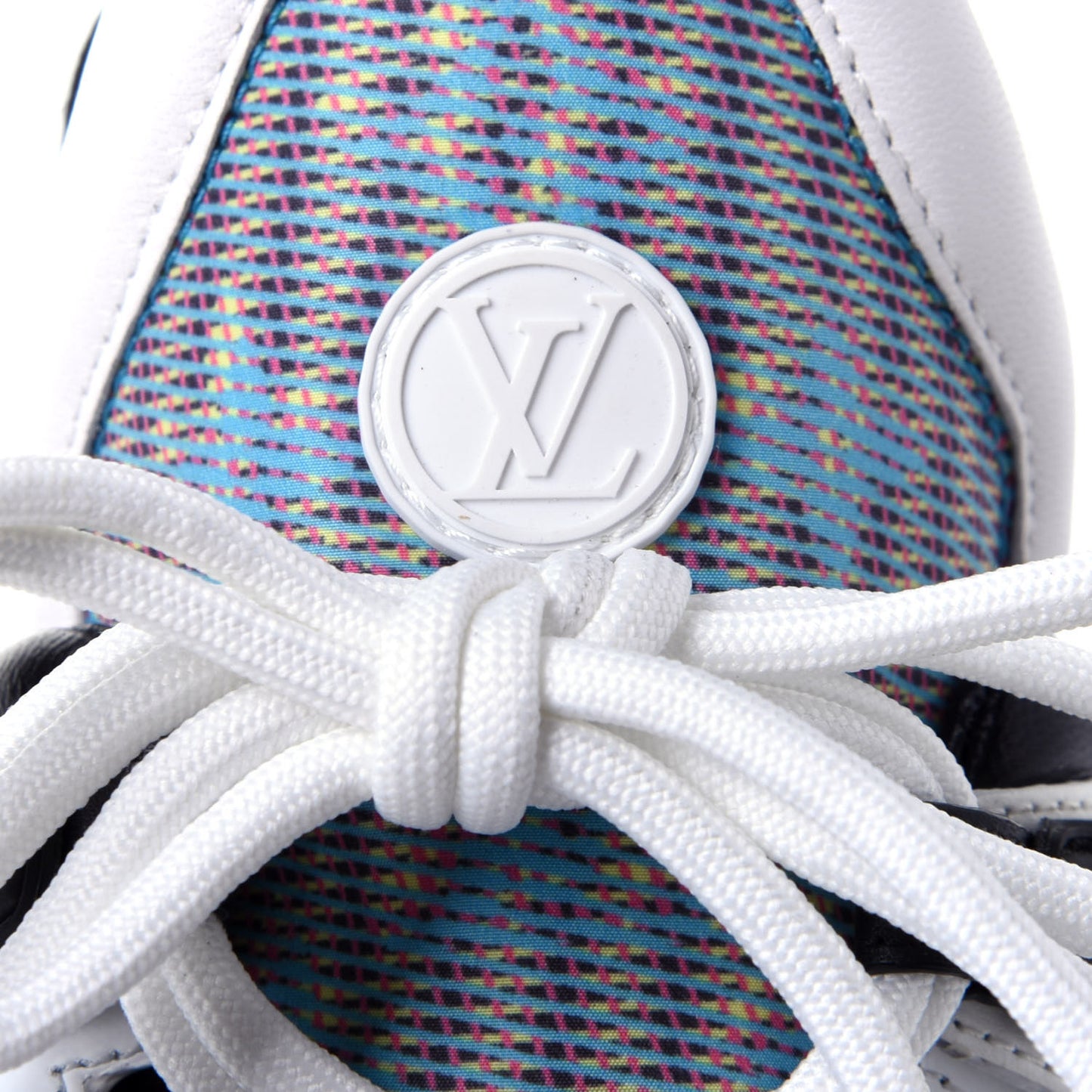Calfskin Nylon LV Pop Archlight Sneaker 39 Blue