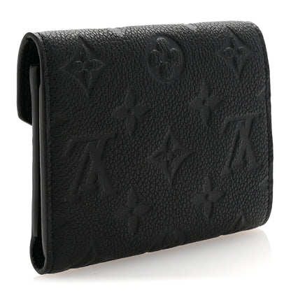 Louis Vuitton Empreinte Victorine Wallet Black 3 of 6