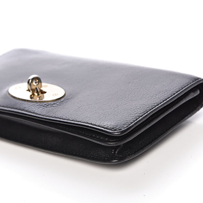 Mulberry Grainy Print Bayswater Clutch Wallet Black 9 of 13