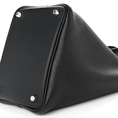 Hermes Taurillon Clemence Picotin Lock 18 PM Black 10 of 11