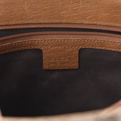 Gucci Monogram Small Bamboo Tote Brown 6 of 19