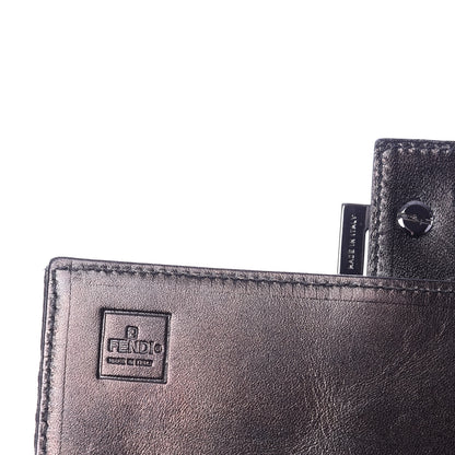 Fendi Zucchino Forever Continental Wallet Black 6 of 8