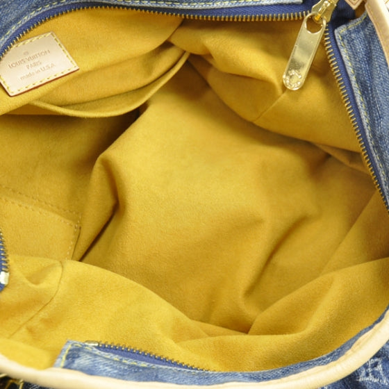 Louis Vuitton Denim Neo Cabby MM Blue 6 of 8