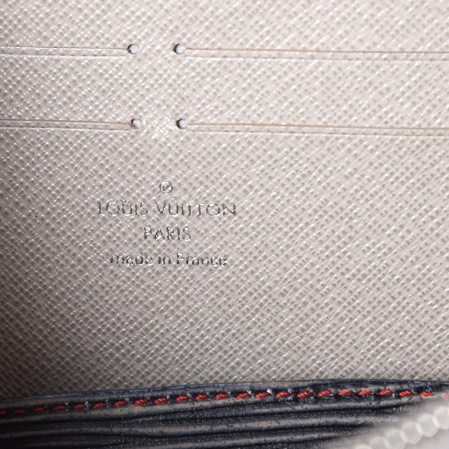 Epi Twist Chain Wallet Denim Dark