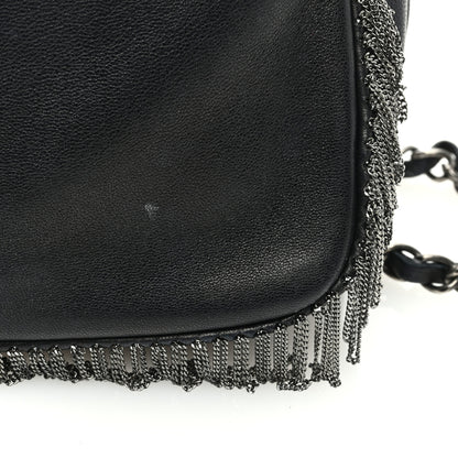 Chanel Lambskin Rock And Cabaret Chain Fringe Flap Black 11 of 11