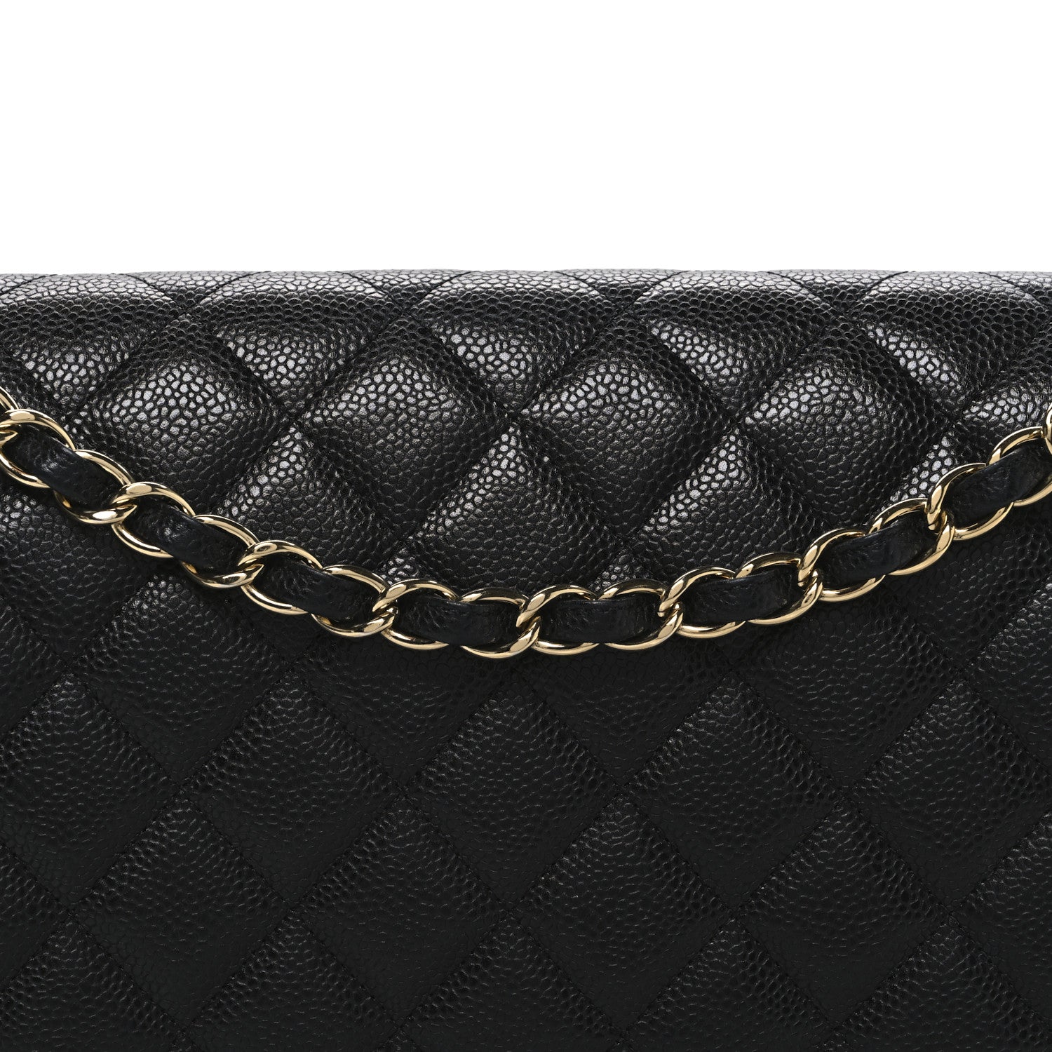 Chanel Caviar Quilted Maxi Double Flap Black 8 of 11
