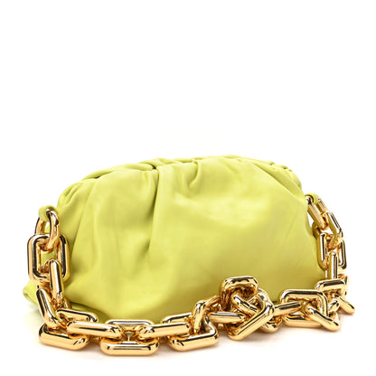 Bottega Veneta Calfskin The Pouch Chain Seagrass 3 of 11