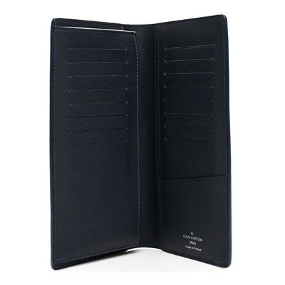 Louis Vuitton Taiga Brazza Wallet Ocean 5 of 6