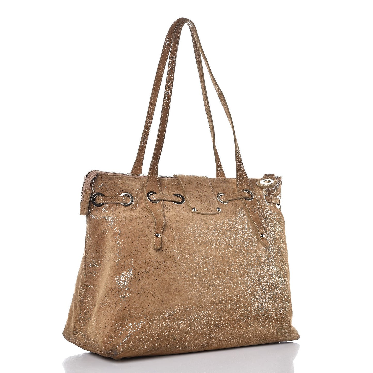 Glitter Suede Medium Rhea