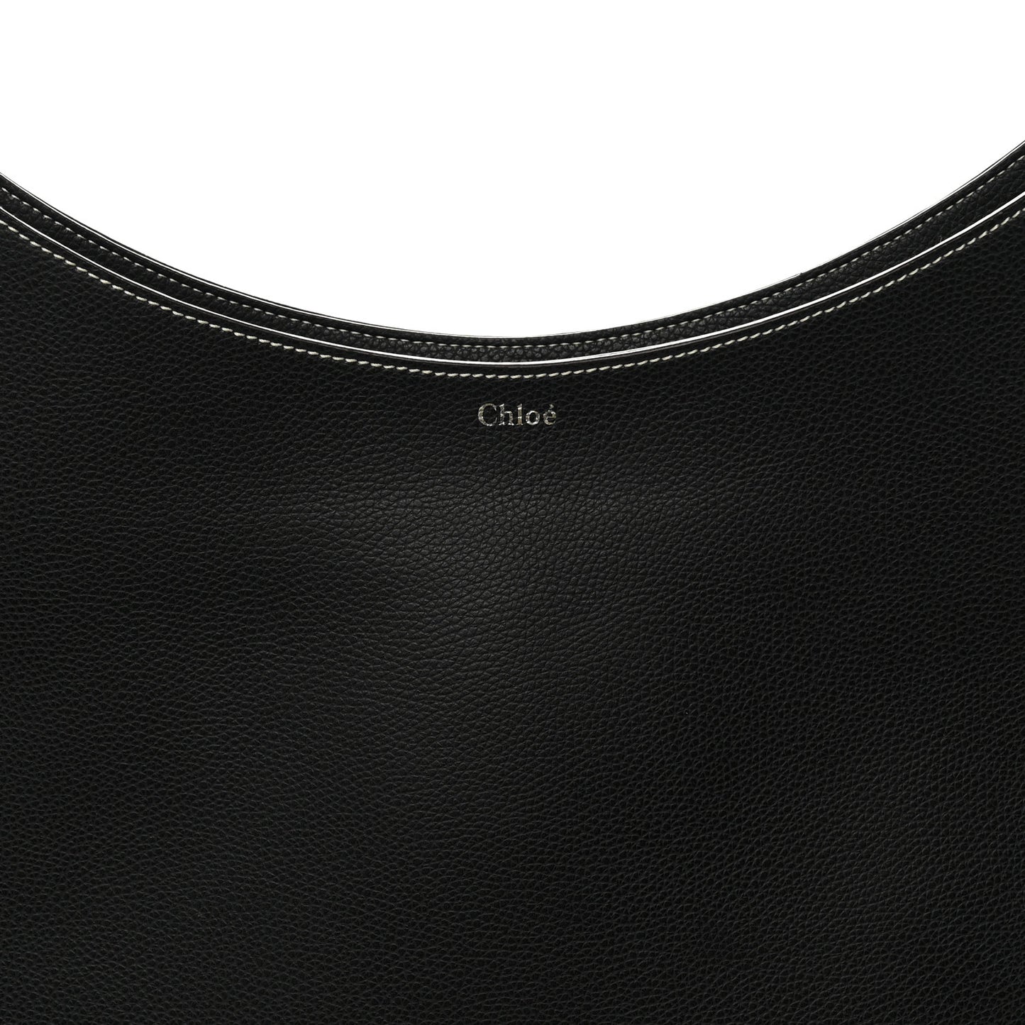 Small Grain Smooth Calfskin Large Darryl Hobo Black