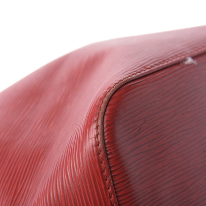 Louis Vuitton Epi Petit Noe Castillan Red 8 of 18