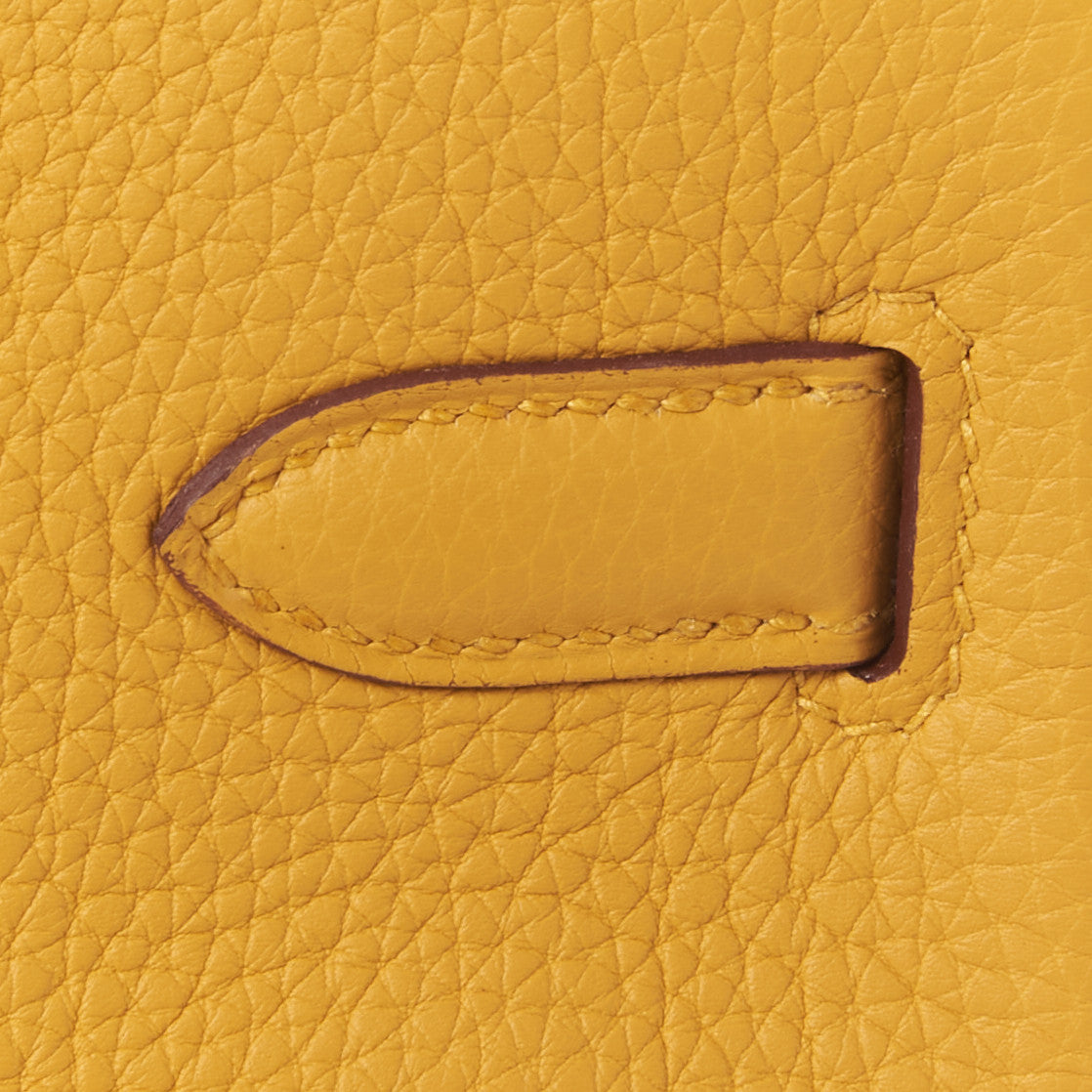 Togo Birkin 30 Jaune Ambre