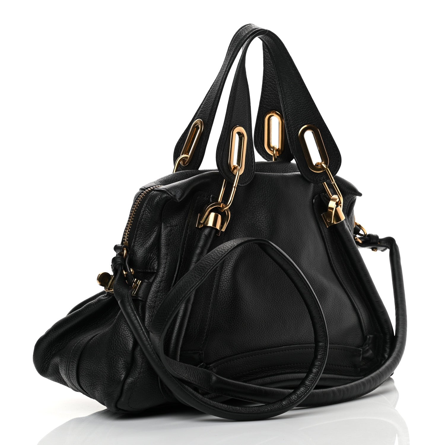 Chloe Calfskin Medium Paraty Black 3 of 15