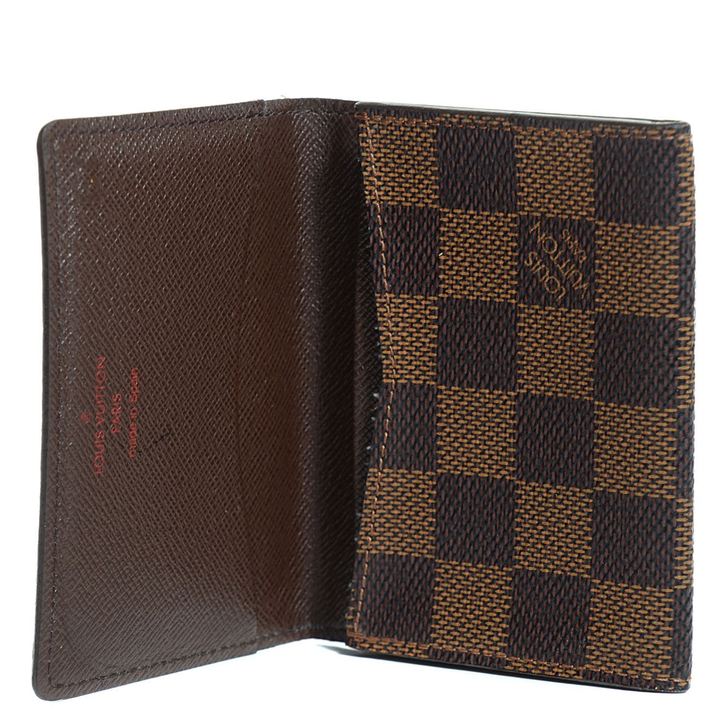 Damier Ebene Business Card Holder
