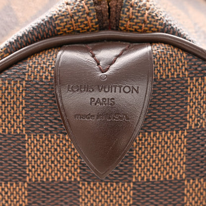 Louis Vuitton Damier Ebene Speedy 30 6 of 12