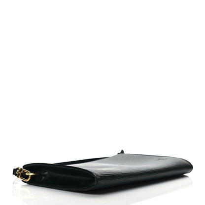 Louis Vuitton Epi Pochette Accessories 24 Black 4 of 11