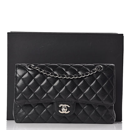 Chanel Caviar Quilted Medium Double Flap Black 16 of 16