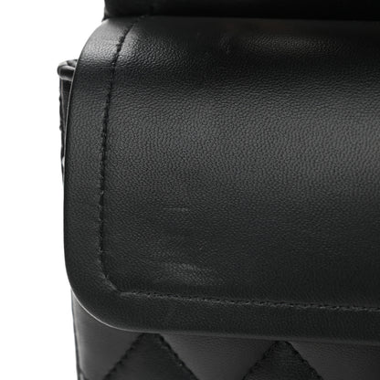 Chanel Lambskin Quilted Small Double Flap Black 10 of 10