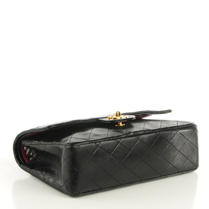 Chanel Lambskin Quilted Medium Double Flap Black 4 of 8