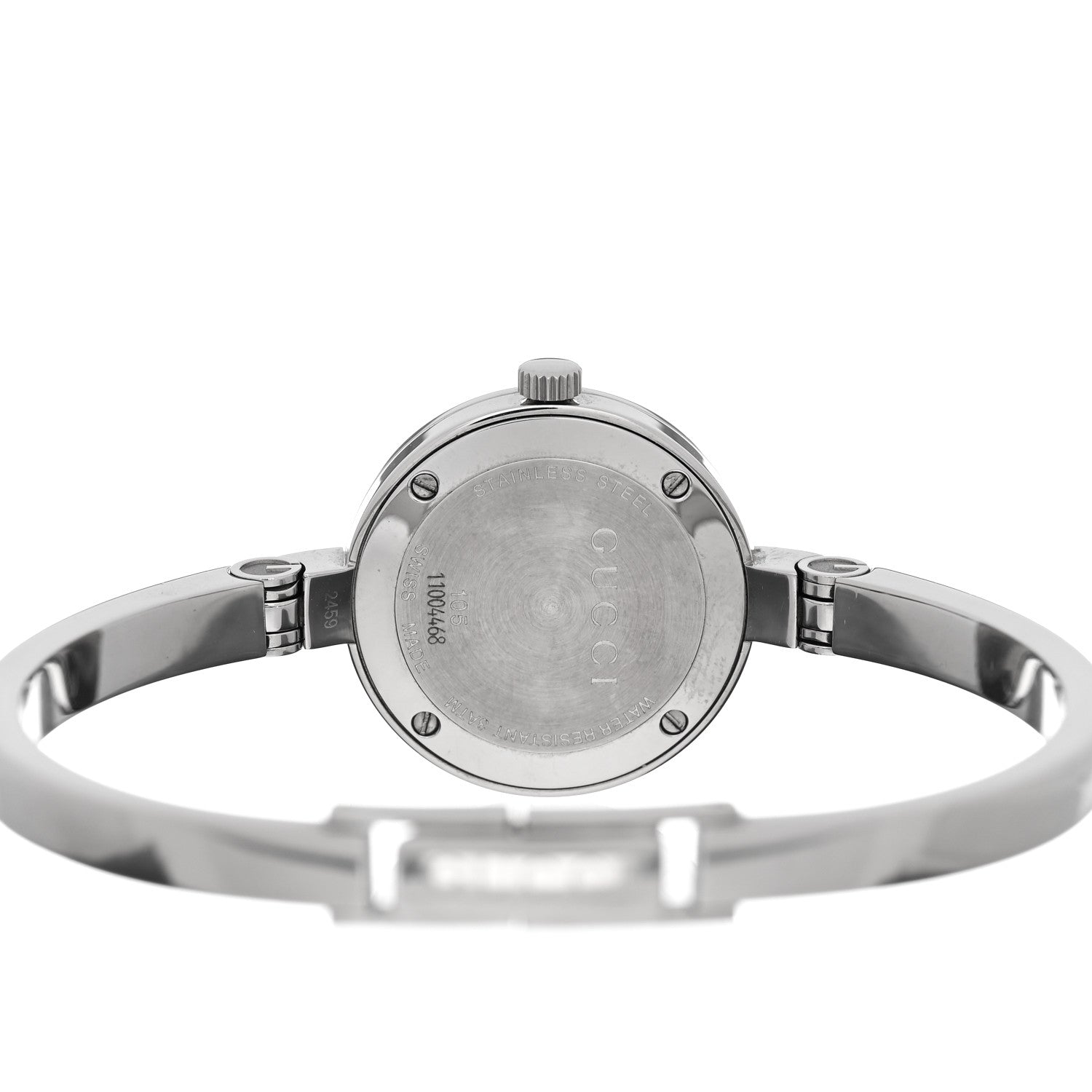 Gucci Stainless Steel 25mm 105 Series Web Quartz Watch 4 of 4