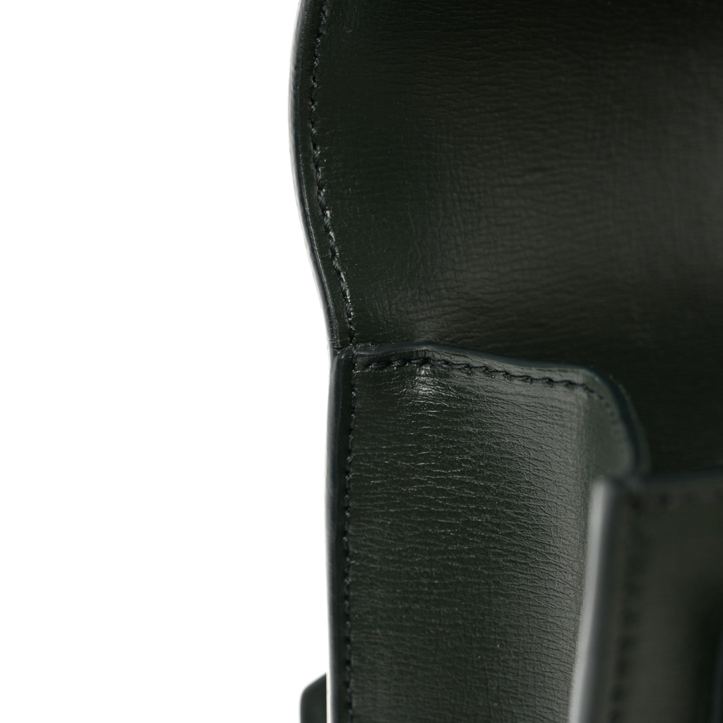 Calfskin Medium Monogram Sunset Dark Green