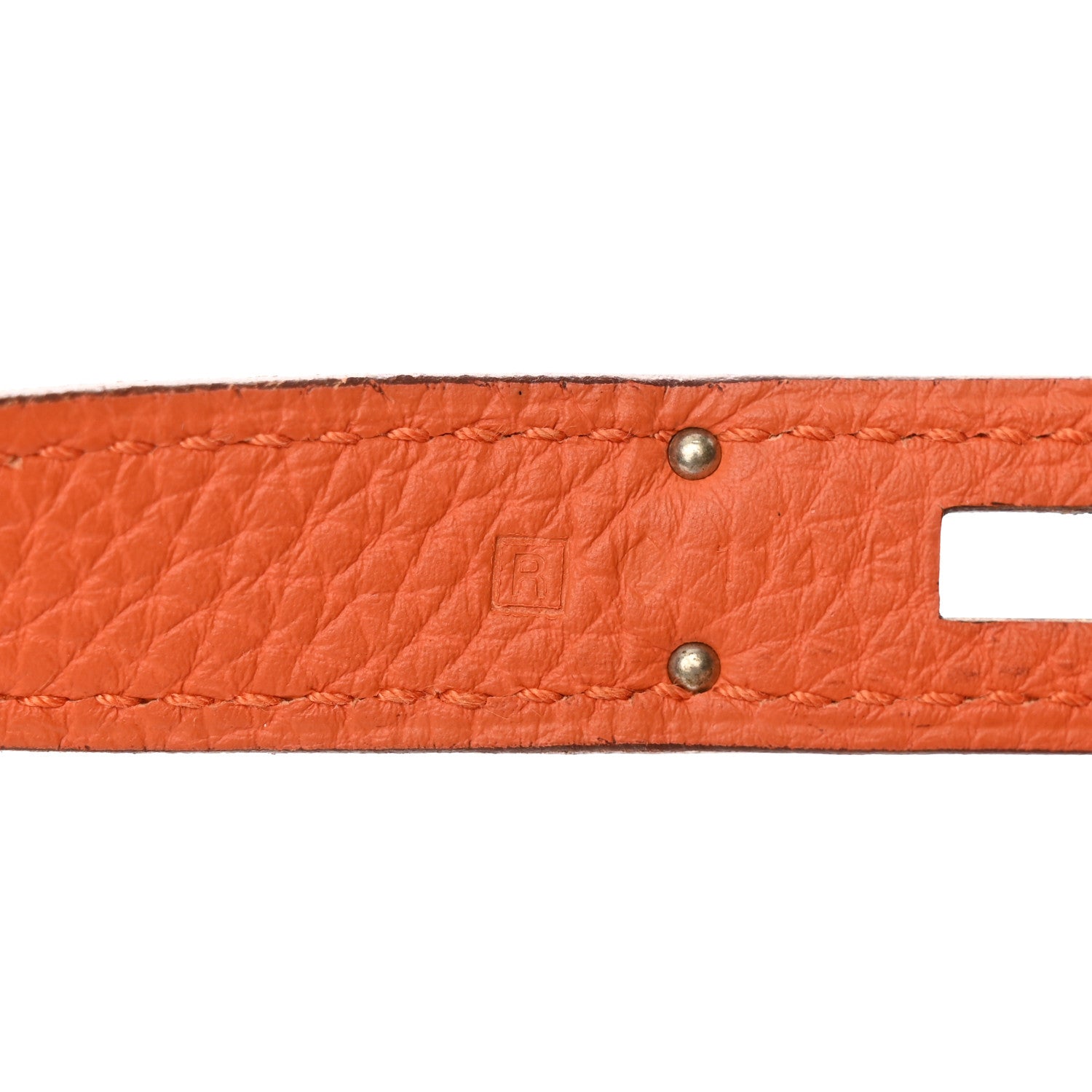 Hermes Taurillon Clemence Birkin 30 Orange 7 of 22