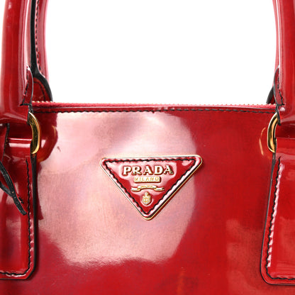 Prada Spazzolato Medium Promenade Tote Scarlatto Fume 7 of 9
