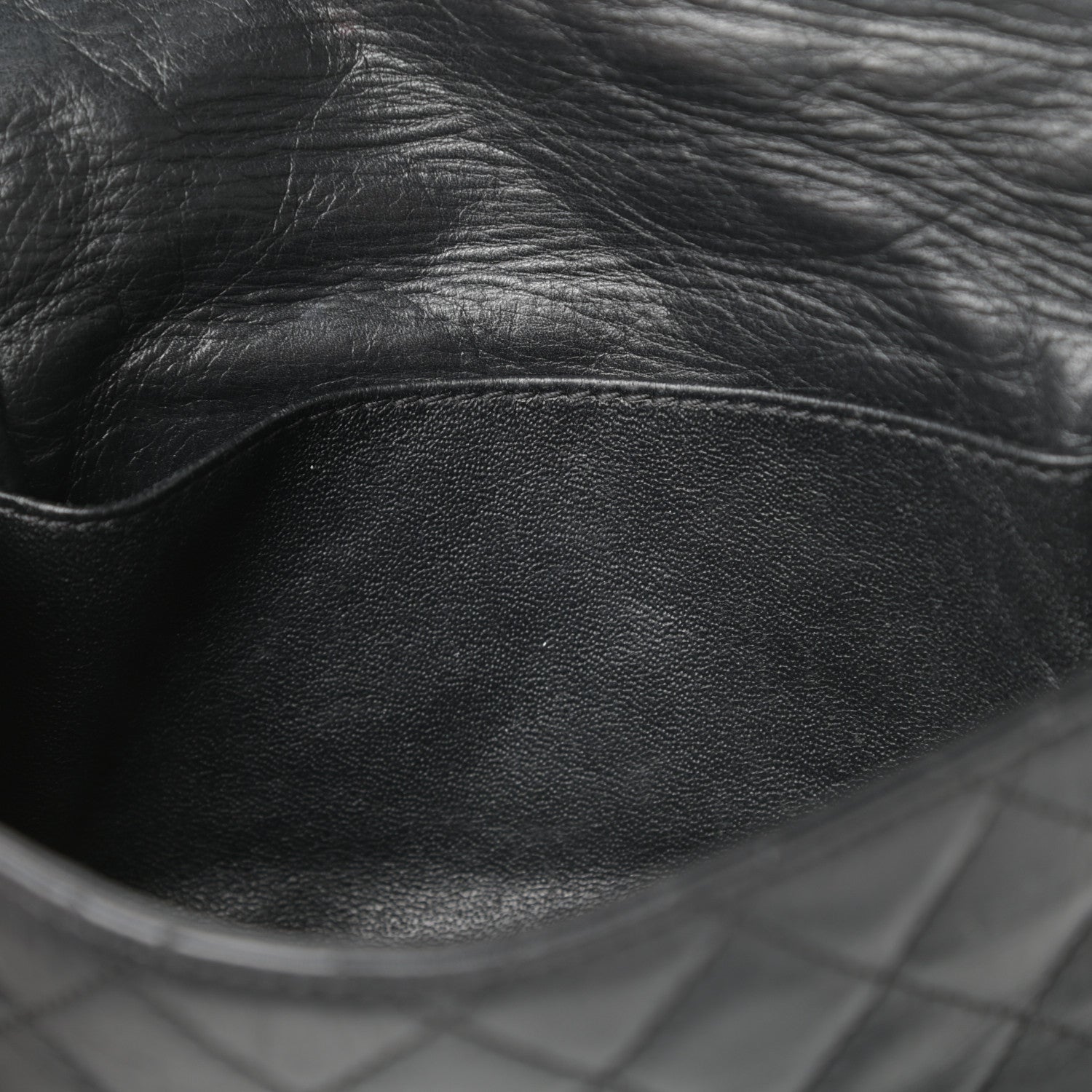 Chanel Calfskin Quilted 2.55 Reissue Flap Belt Bag Clutch Black 13 of 14