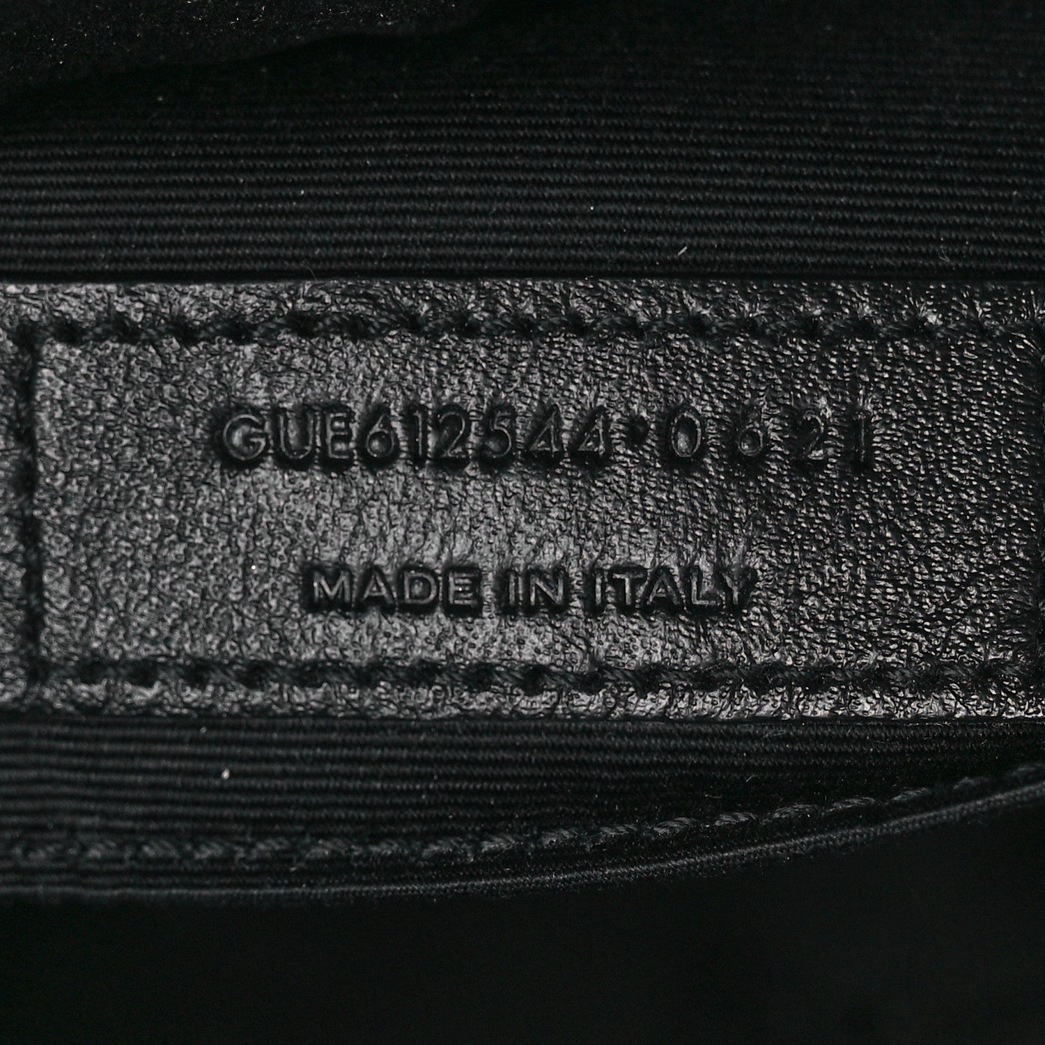 Saint Laurent Calfskin Matelasse Monogram Lou Camera Bag Black 6 of 10