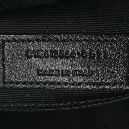 Saint Laurent Calfskin Matelasse Monogram Lou Camera Bag Black 6 of 10