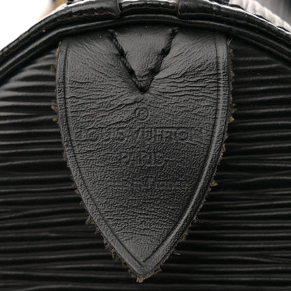 Louis Vuitton Epi Speedy 25 Black 6 of 15