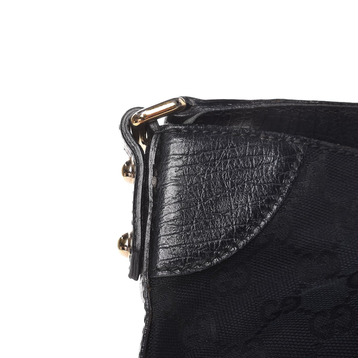 Monogram Web Hasler Hobo Black