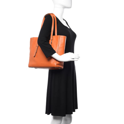Prada City Calf Sport Tote Papaya 2 of 11