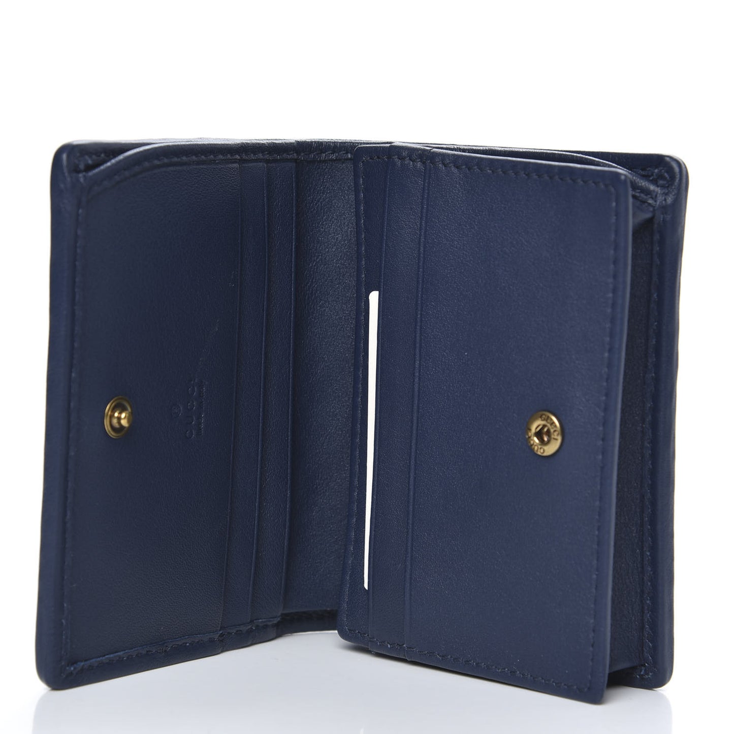 Canvas Flora Floral Trapuntata Zumi Card Case Wallet Great White Multicolor Blue Agata