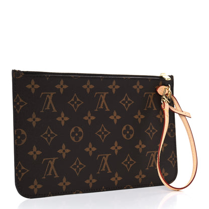 Louis Vuitton Monogram Neverfull MM GM Pochette 3 of 10