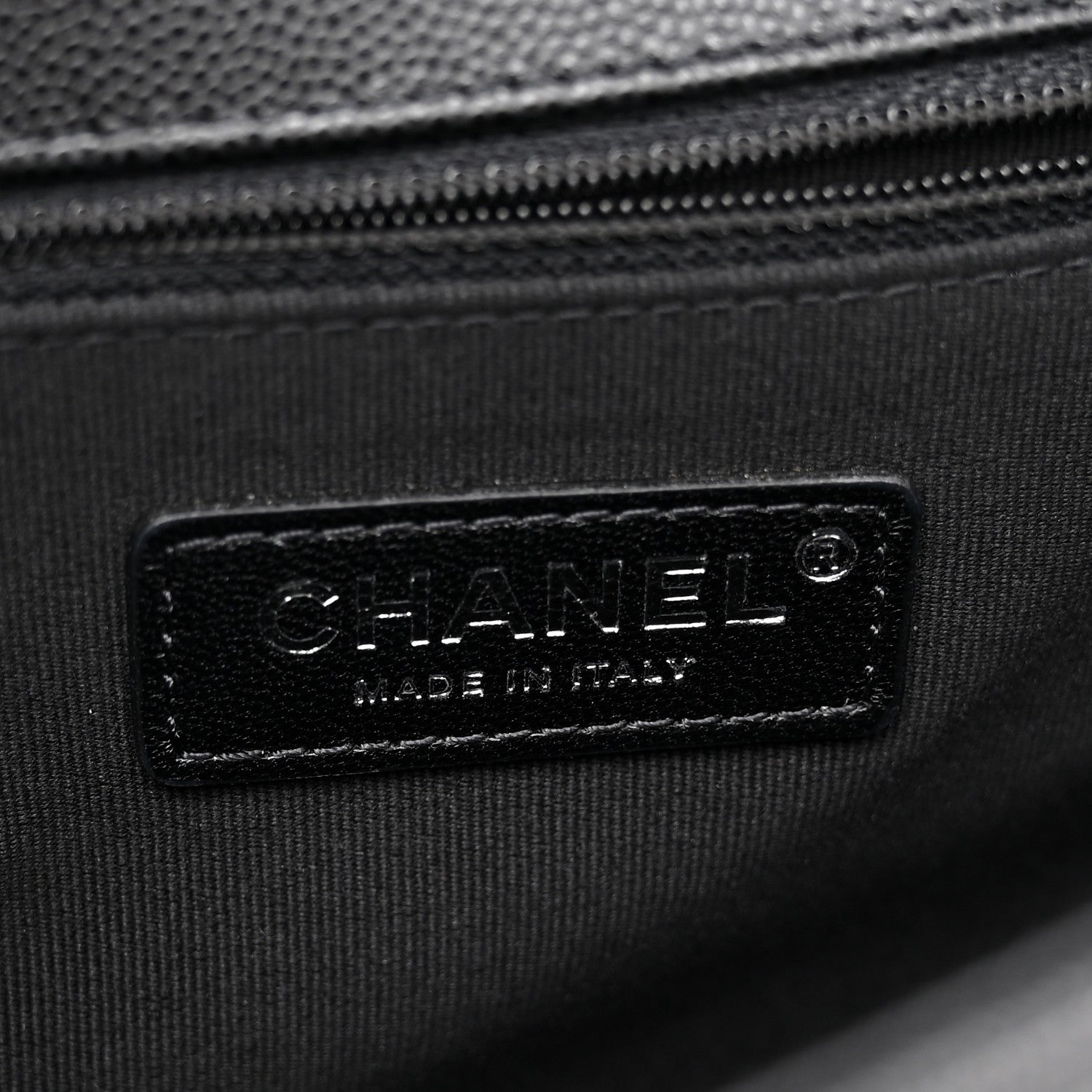 Chanel Caviar Quilted New Medium Boy Flap Black 6 of 11