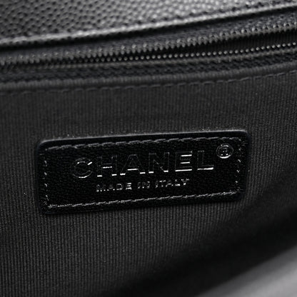 Chanel Caviar Quilted New Medium Boy Flap Black 6 of 11