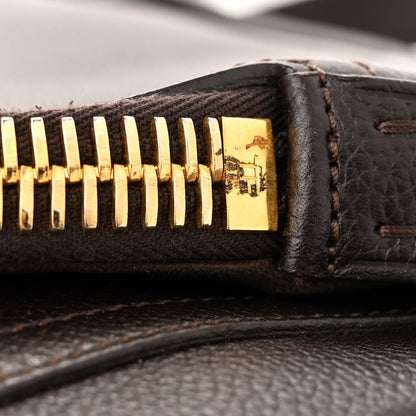 Tom Ford Pebbled Calfskin Medium Jennifer Dark Brown 12 of 15