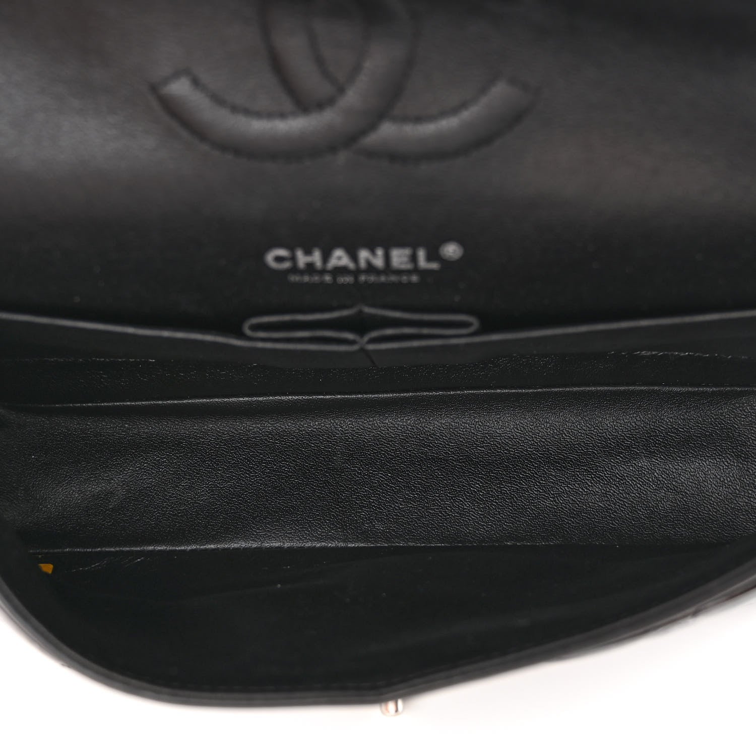 Chanel Patent Quilted Medium Double Flap Black 5 of 11