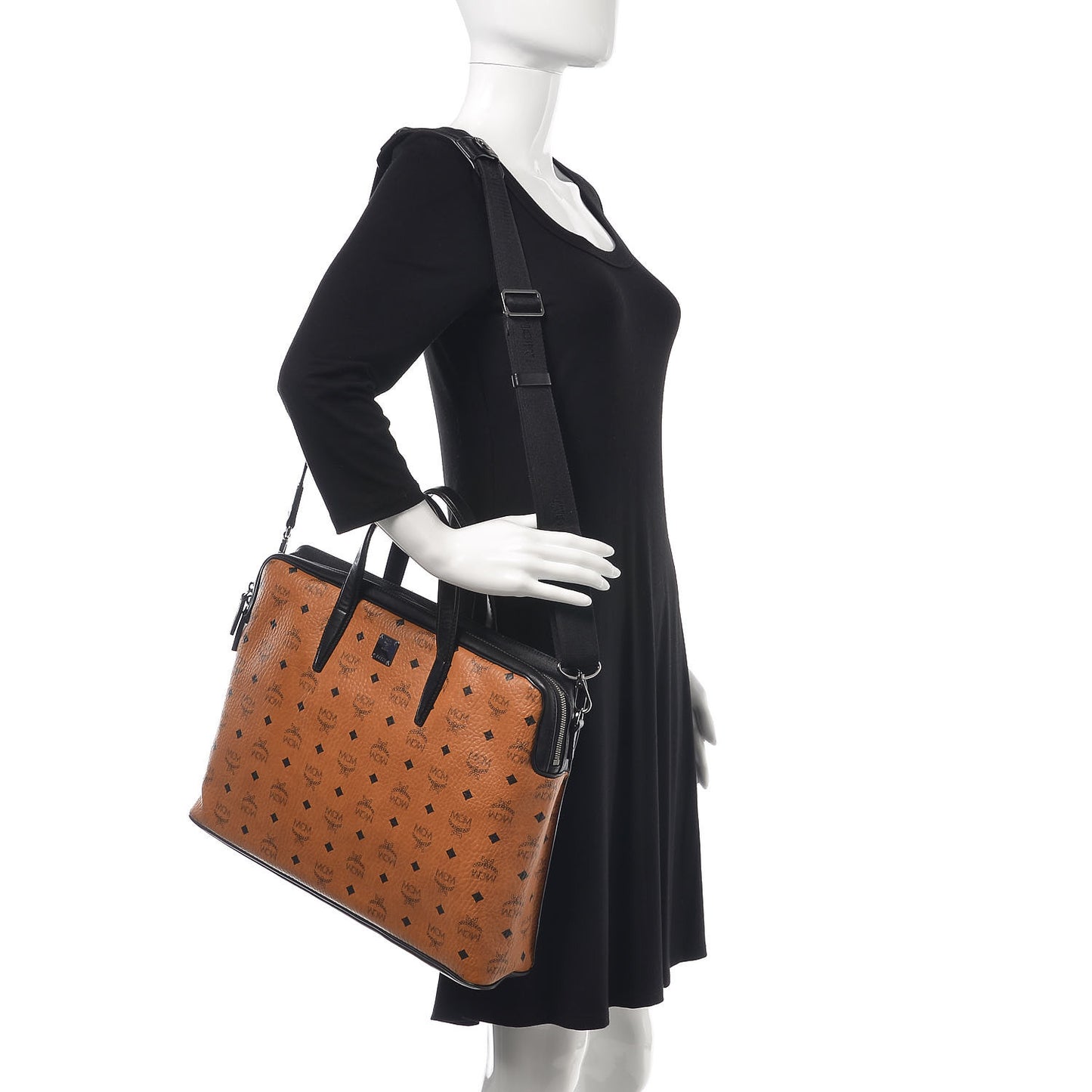 Visetos Briefcase Cognac
