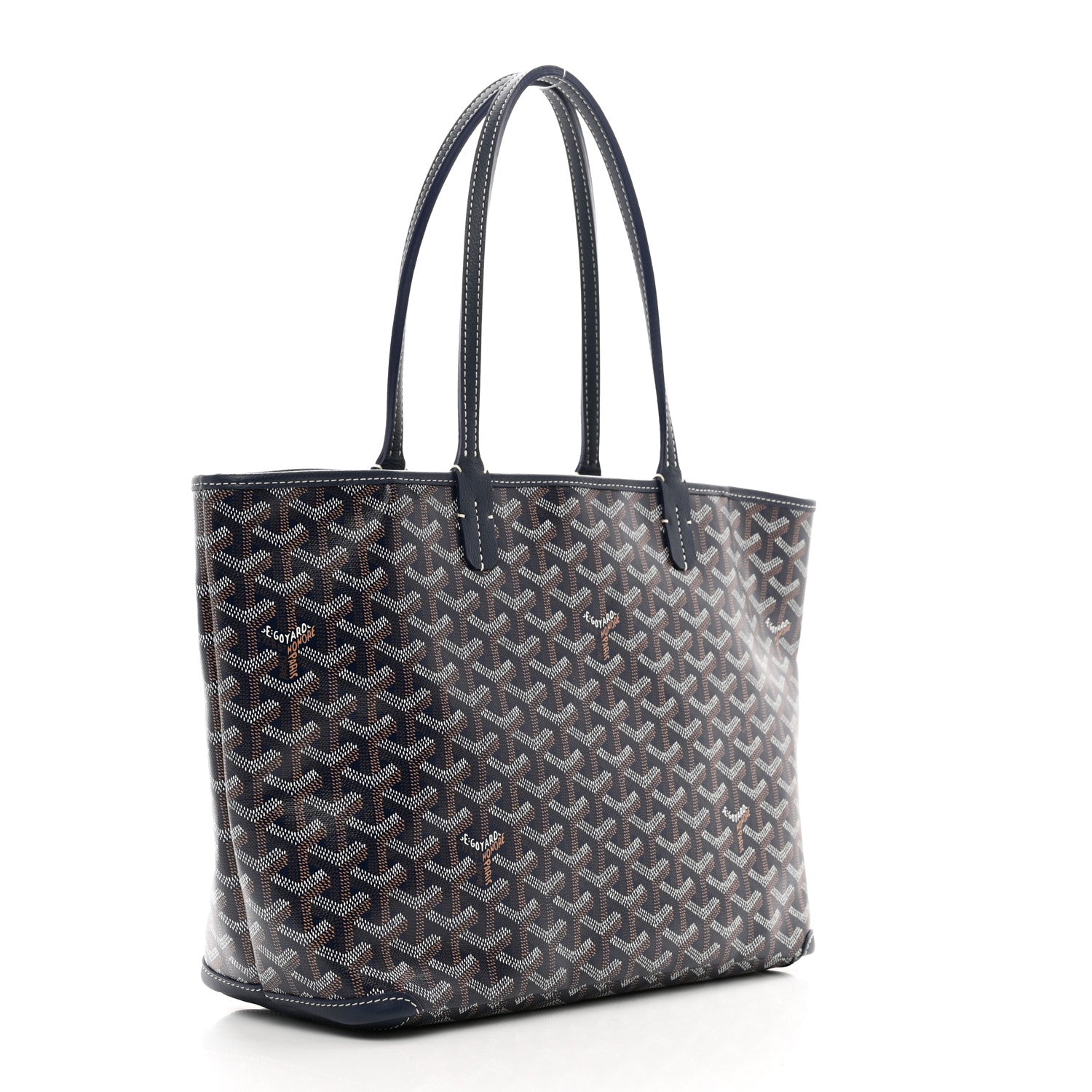 Goyard Goyardine Artois PM Navy 3 of 9