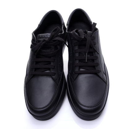 Gucci GG Supreme Monogram Mens Low Top Sneakers 9.5 Black 9 of 13
