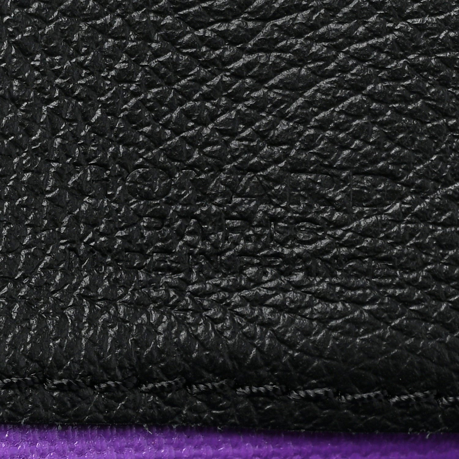 Goyard Goyardine Saint Louis Claire Voie PM Black Violet 8 of 16