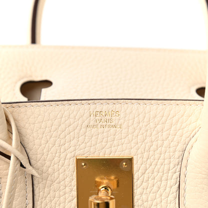 Hermes Taurillon Clemence Birkin 30 Nata 6 of 10