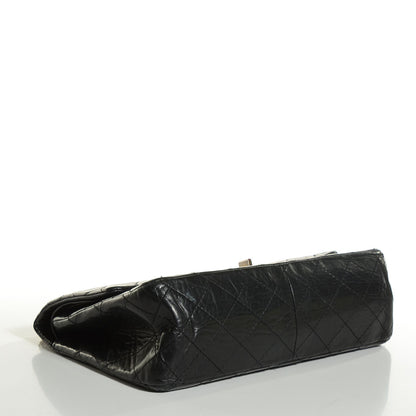 Chanel Aged Calfskin Quilted 2.55 Reissue 226 Flap Black 3 of 8