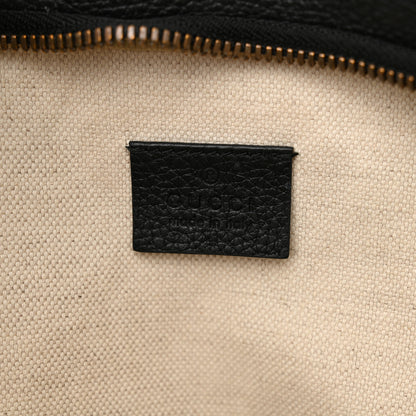 Gucci Grained Calfskin Small Logo Belt Bag Black 6 of 13