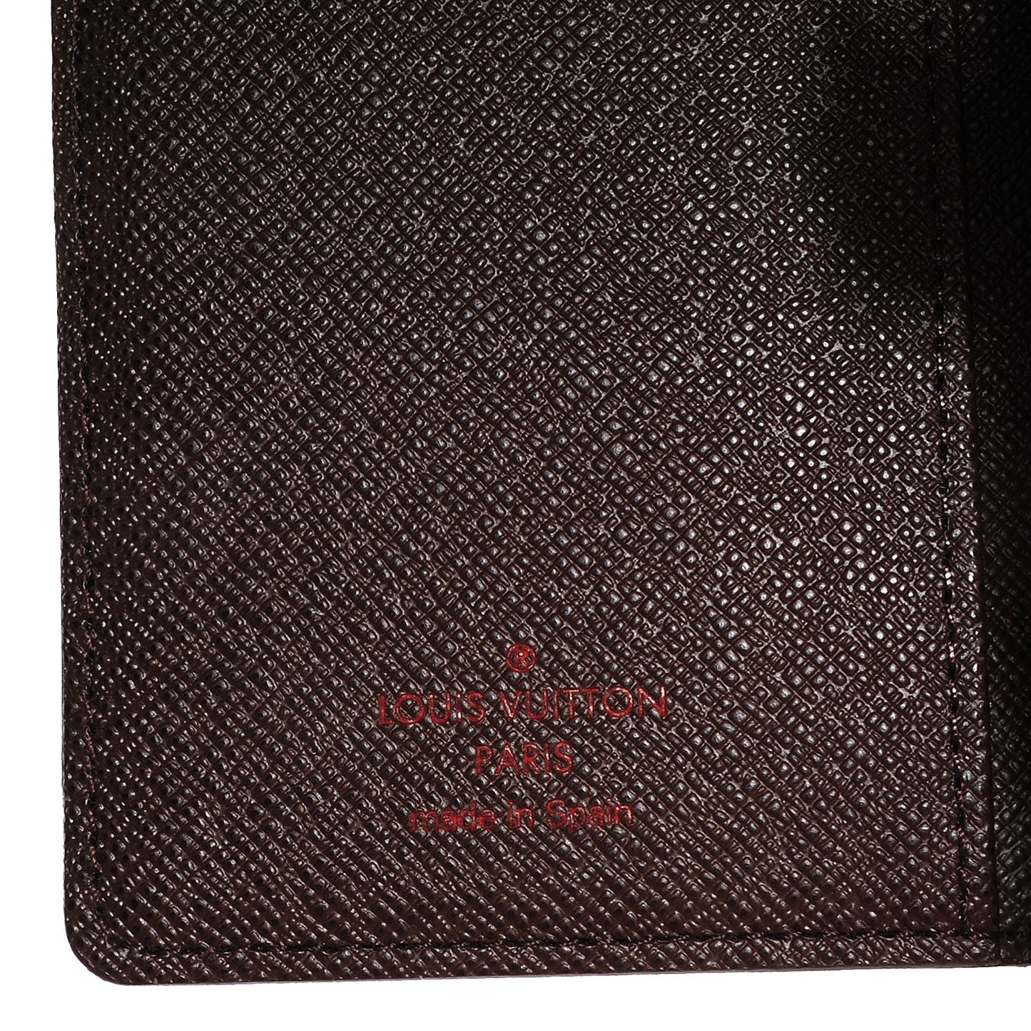 Damier Ebene Small Ring Agenda Cover