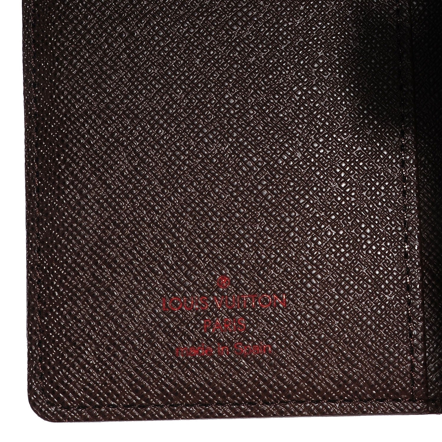 Louis Vuitton Damier Ebene Small Ring Agenda Cover 7 of 8