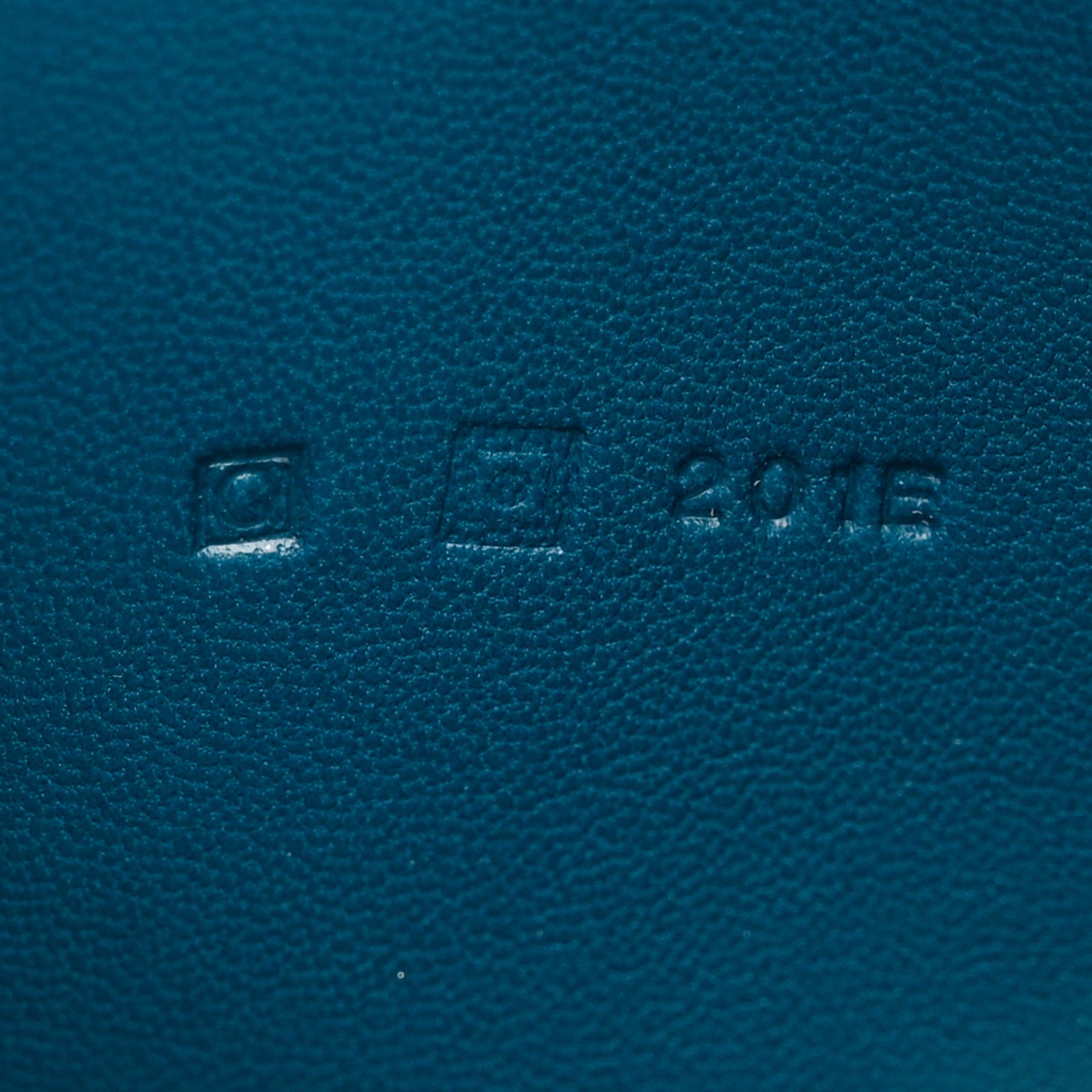 Hermes Togo Dogon Duo Wallet Bleu Izmir 9 of 12
