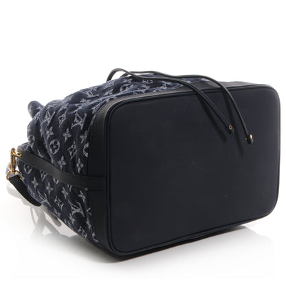 Louis Vuitton Denim Noefull MM Grand Blue 4 of 7